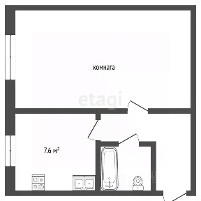 Продается 1-комн. квартира, 34 м²