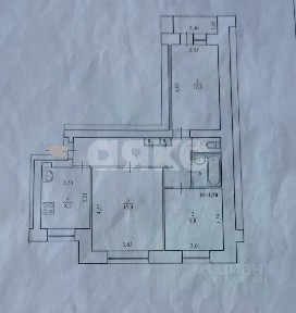 Продается 3-комн. квартира, 62,2 м²