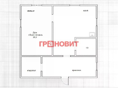 Продается 1-этажный дом, 32 м²