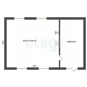 Продается 1-этажный дом, 36 м²