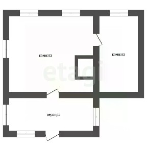 Продается 1-этажный дом, 41 м²