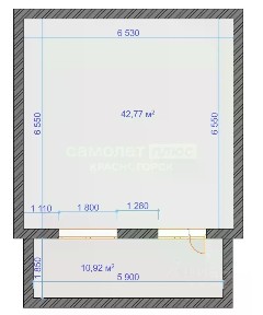 Сдается помещение свободного назначения, 52 м²
