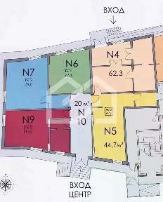 Сдается торговая площадь, 252 м²