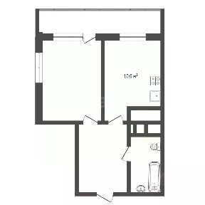 Сдается 1-комн. квартира, 36 м²