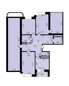 Продается 5-комн. квартира, 119,7 м²