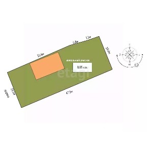 Продается 2-этажный дом, 100 м²