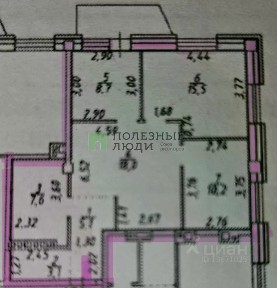 Продается 3-комн. квартира, 68,2 м²