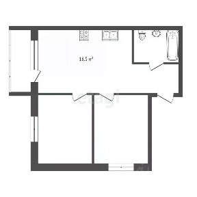 Продается 2-комн. квартира, 60 м²