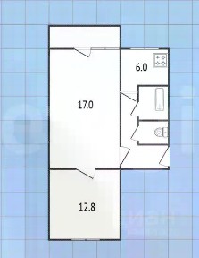 Продается 2-комн. квартира, 43,5 м²