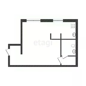 Продается студия, 31 м²