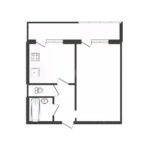 Продается 1-комн. квартира, 33,8 м²