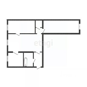 Продается 3-комн. квартира, 56,1 м²