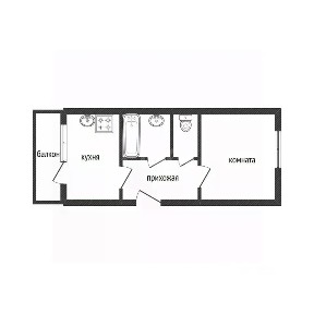 Продается 2-комн. квартира, 58 м²