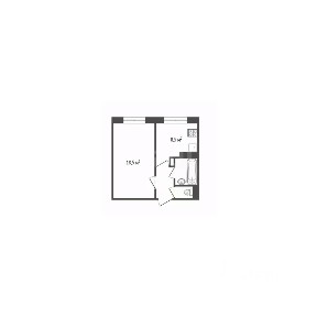 Продается 1-комн. квартира, 35,4 м²
