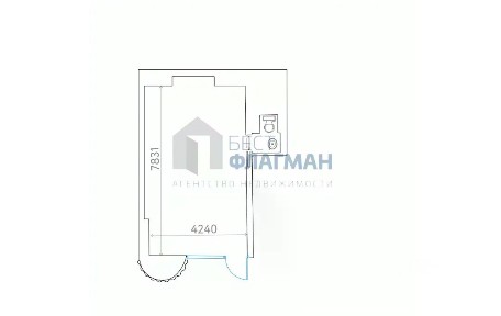 Продается готовый бизнес, 35 м²