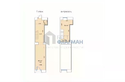 Продается готовый бизнес ⋅ шоурум, 67,4 м²