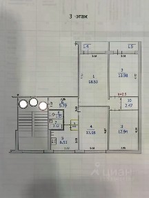 Продается 4-комн. квартира, 80,9 м²
