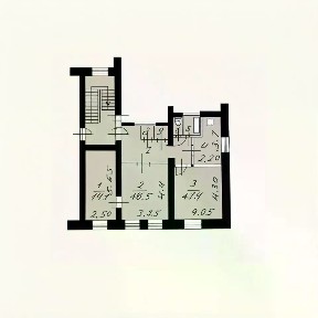 Продается 3-комн. квартира, 72,5 м²