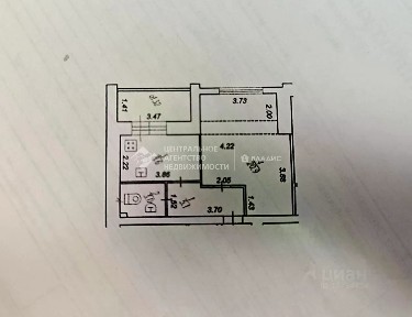 Продается 1-комн. квартира, 37,6 м²