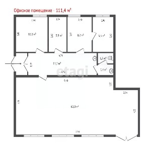 Продается офис, 111,4 м²
