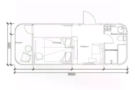Продается 1-этажный дом, 28 м²