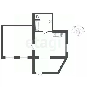 Продается 1-комн. квартира, 47 м²