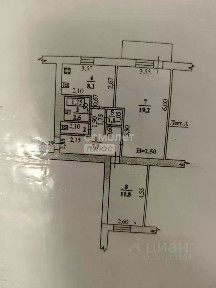Продается 2-комн. квартира, 52,9 м²