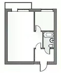 Продается 1-комн. квартира, 28,9 м²