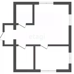 Продается 1-этажный дом, 42,3 м²