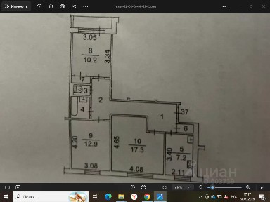 Продается 3-комн. квартира, 65,9 м²