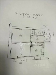 Продается 2-комн. квартира, 49,7 м²