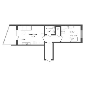 Продается 1-комн. квартира, 37,4 м²