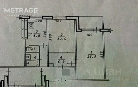Продается 2-комн. квартира, 46,1 м²