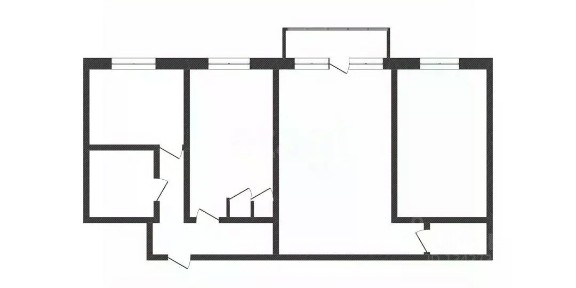 Продается 3-комн. квартира, 58,1 м²