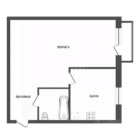 Продается 1-комн. квартира, 35,9 м²