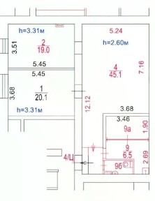 Продается помещение свободного назначения, 95,5 м²