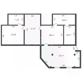 Сдается помещение свободного назначения, 189,6 м²