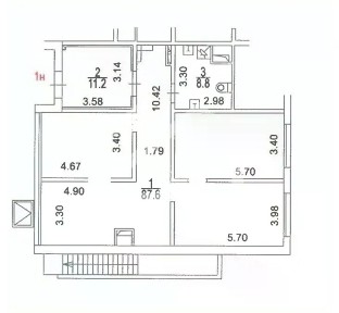 Продается арендный бизнес, 107 м²