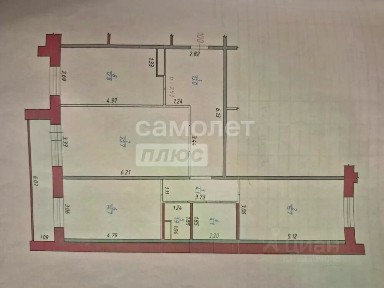 Продается 3-комн. квартира, 87 м²