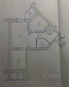 Продается 2-комн. квартира, 64,1 м²
