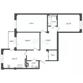 Продается 3-комн. квартира, 100 м²