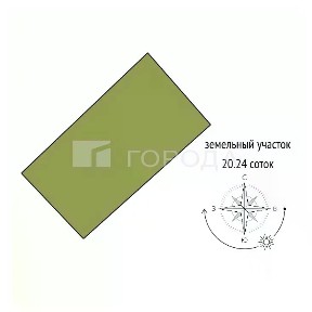 Продается участок, 20,24 сот.