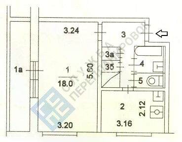 Продается 1-комн. квартира, 32,8 м²