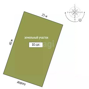 Продается участок, 10 сот.