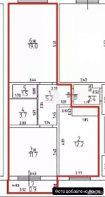 Продается 2-комн. квартира, 53,3 м²