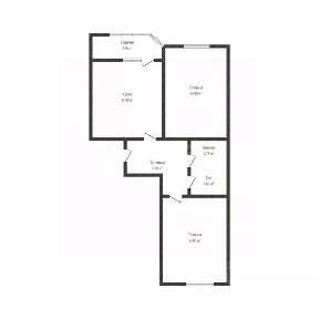 Продается 2-комн. квартира, 60,9 м²