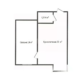 Продается 1-комн. квартира, 38 м²