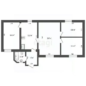 Продается 3-комн. квартира, 74,7 м²