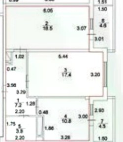 Продается 2-комн. квартира, 68 м²