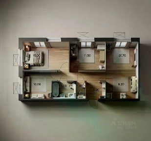 Продается 3-комн. квартира, 71,3 м²